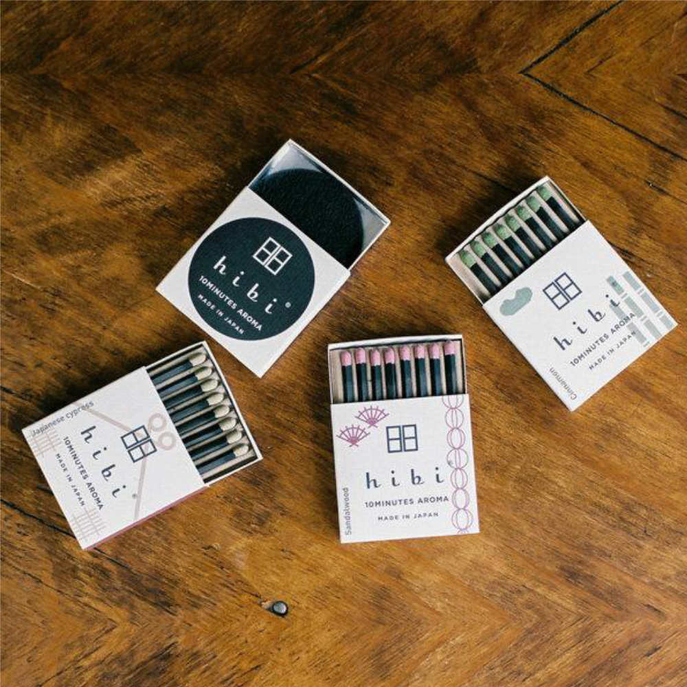 10 minutes Aroma - Japanese Fragrance - Regular Matchbox-Japan-Best.net-Japanese Cypress-Japan-Best.net