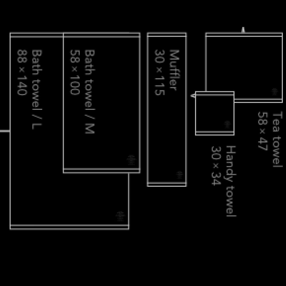 2.5-Ply Organic Gauze Bath Towel-Japan-Best.net-White-Japan-Best.net