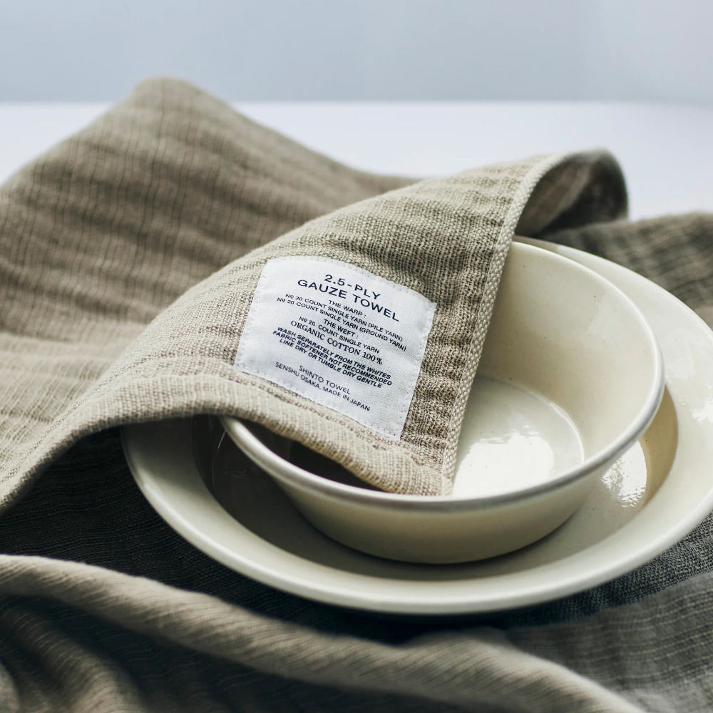 2.5-Ply Organic Hand Towel-Japan-Best.net-White-Japan-Best.net