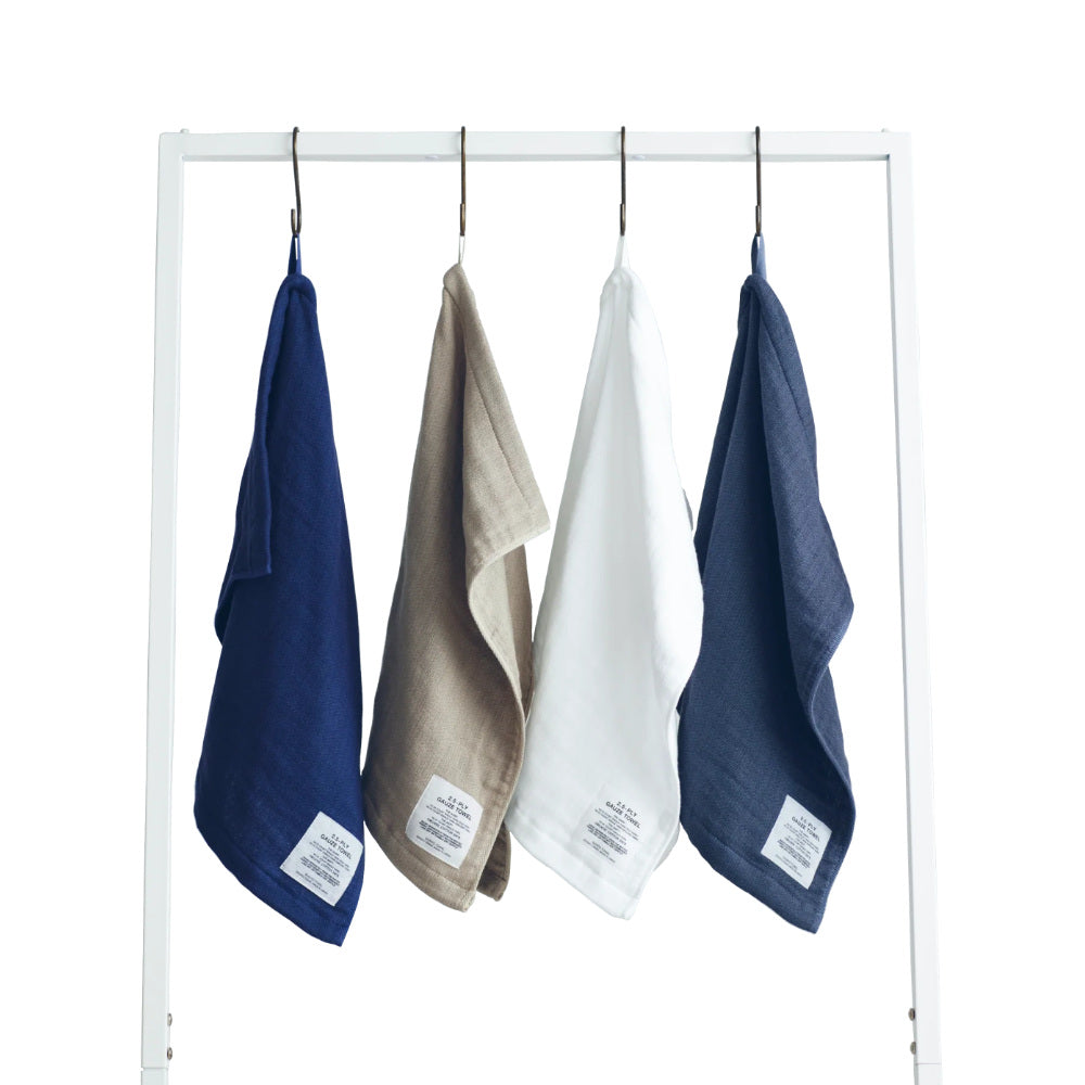 2.5-Ply Organic Hand Towel-Japan-Best.net-White-Japan-Best.net