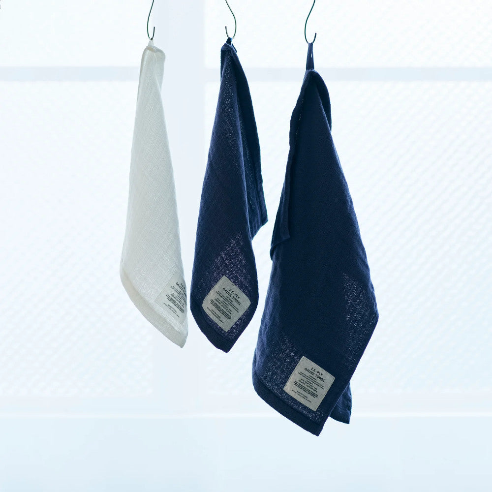2.5-Ply Organic Washcloth-Japan-Best.net-White-Japan-Best.net