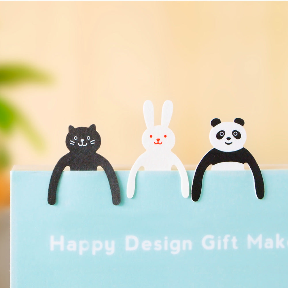 Animal Family Bookmarks-Japan-Best.net-Poodle Clip-Japan-Best.net