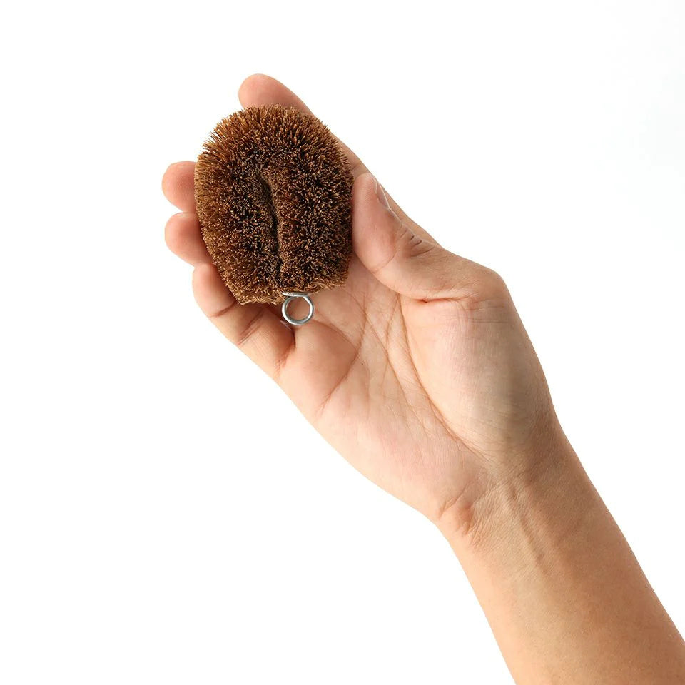 Hard Coconut Palm Tawashi - Standard & Petit sizes-Japan-Best.net-Coconut Palm - Hard type - Petit Chibiko-Japan-Best.net