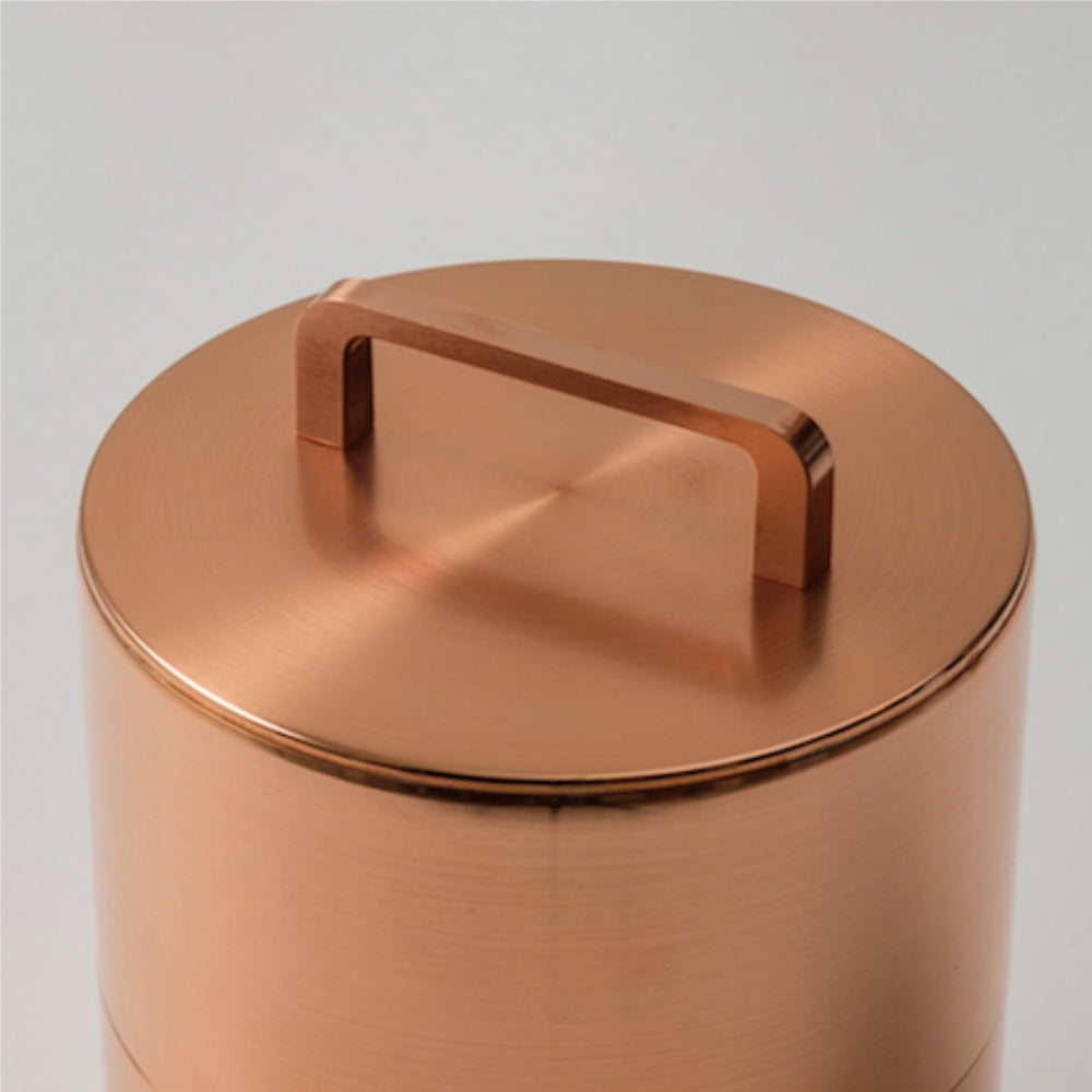 Coffee Caddy handle & coffee scoop 200g-Japan-Best.net-Tin-Japan-Best.net