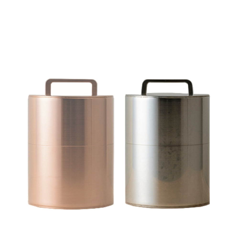 Coffee Caddy handle & coffee scoop 200g-Japan-Best.net-Tin-Japan-Best.net
