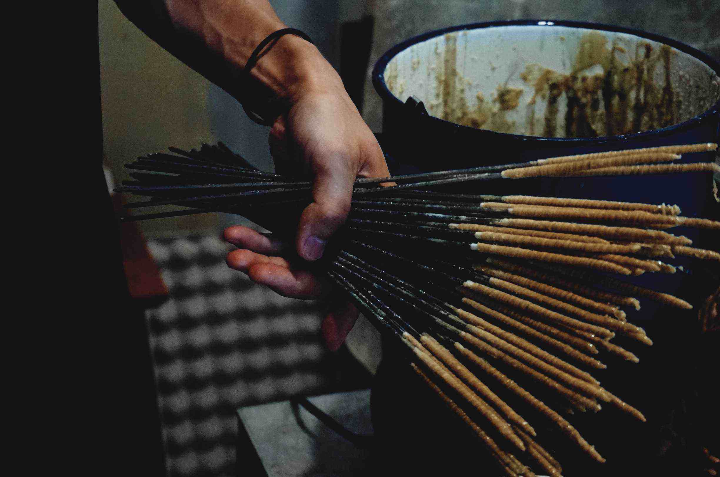 Japanese "Warosoku" Candle Purification - Cosmic Hemp & Charcoal-Warosoku Candle-Japan-Best.net-Cosmic Hemp & Charcoal - Warosoku Candle-Japan-Best.net