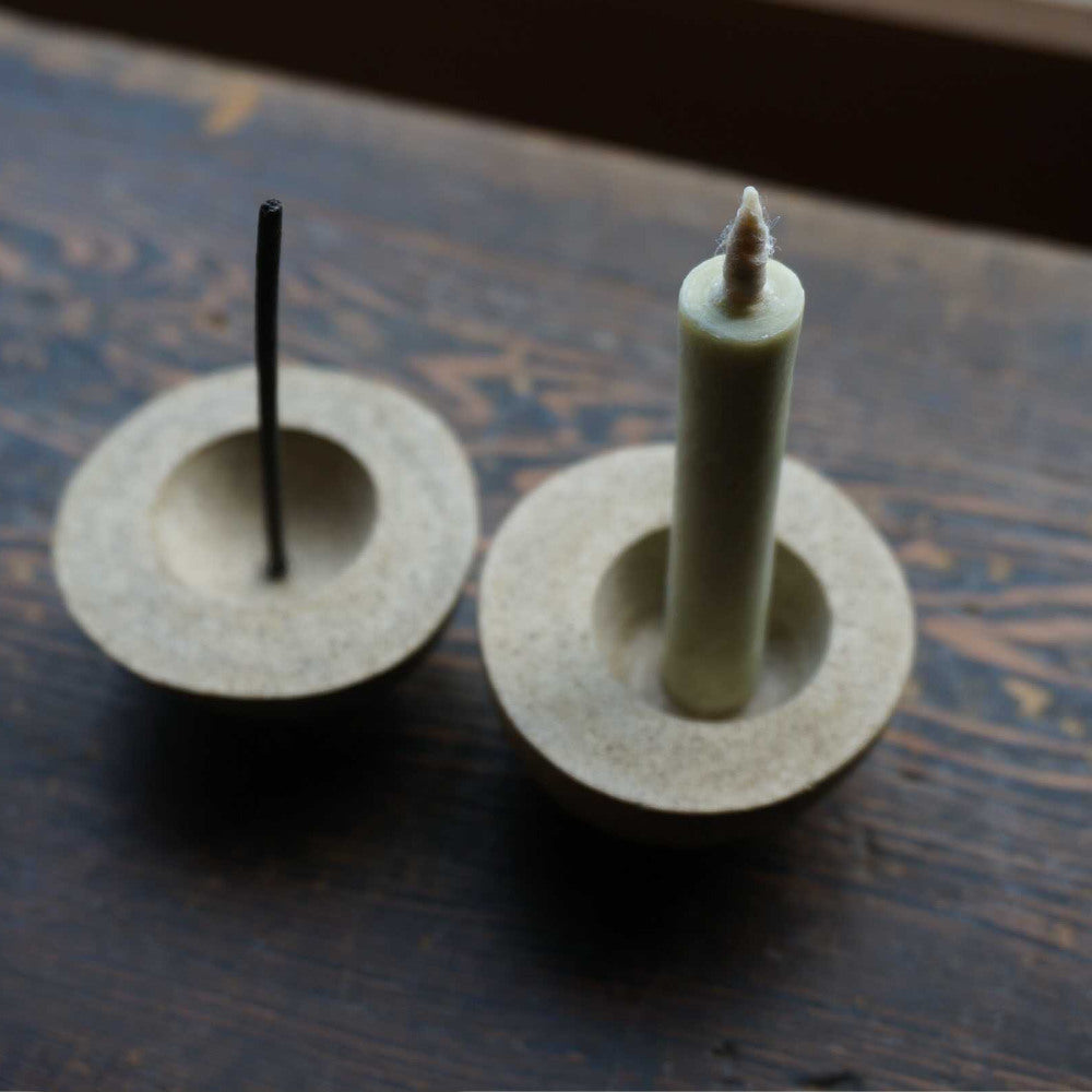 Japanese "Warosoku" Candle Purification - Cosmic Hemp & Charcoal-Warosoku Candle-Japan-Best.net-Cosmic Hemp & Charcoal - Warosoku Candle-Japan-Best.net