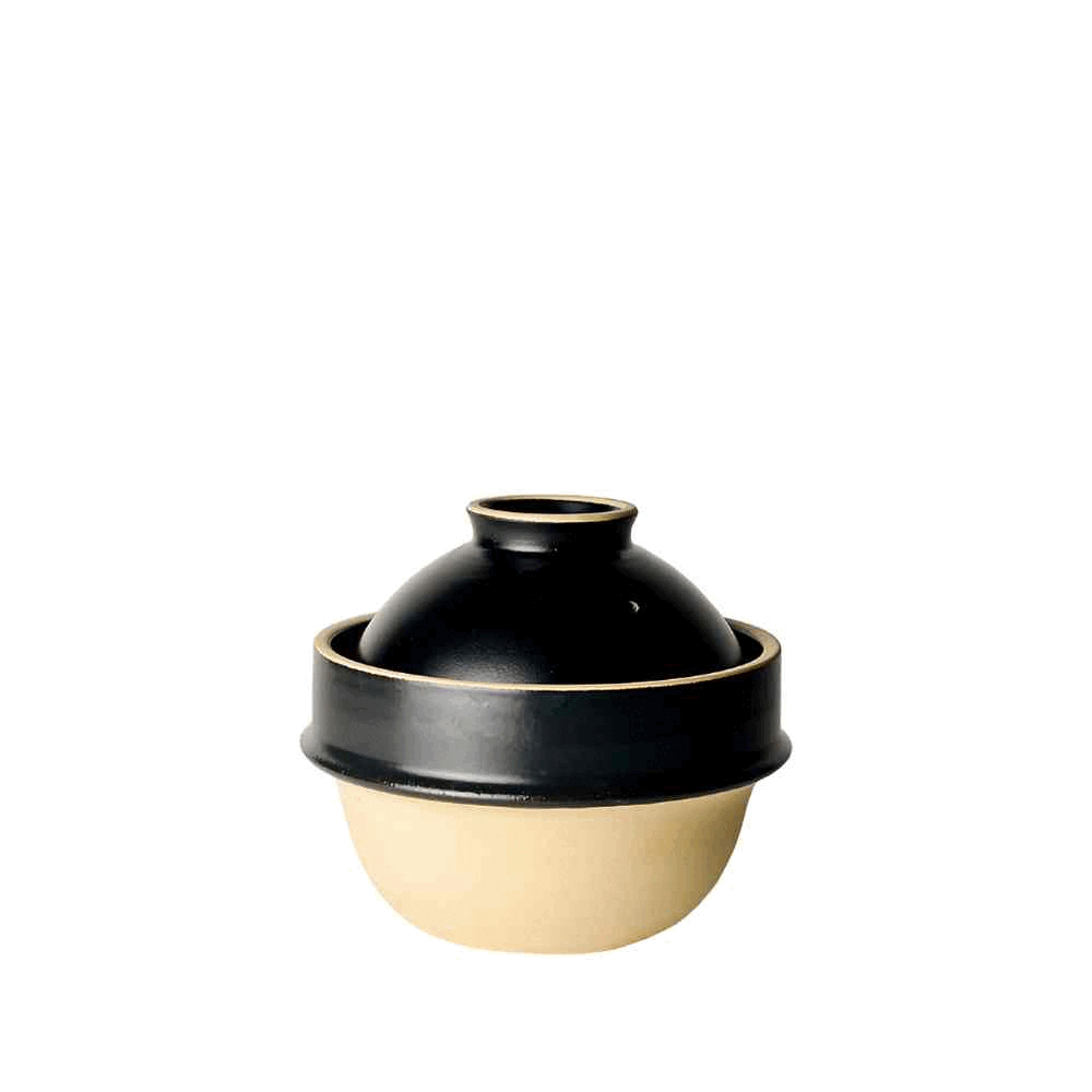 Donabe Rice Cooker-Japan-Best.net-Small-Black Top-Japan-Best.net