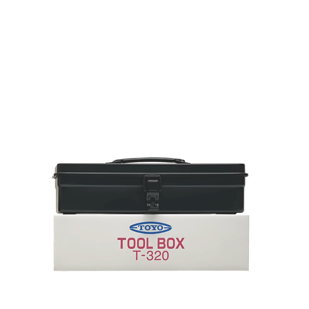 Flat Tool Box - Black, Silver, Red, Khaki-Japan-Best.net-Black-Japan-Best.net