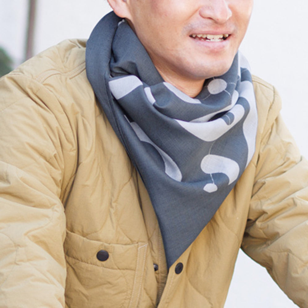 Furoshiki - Karakusa Gray-www.Japan-Best.net-Japan-Best.net