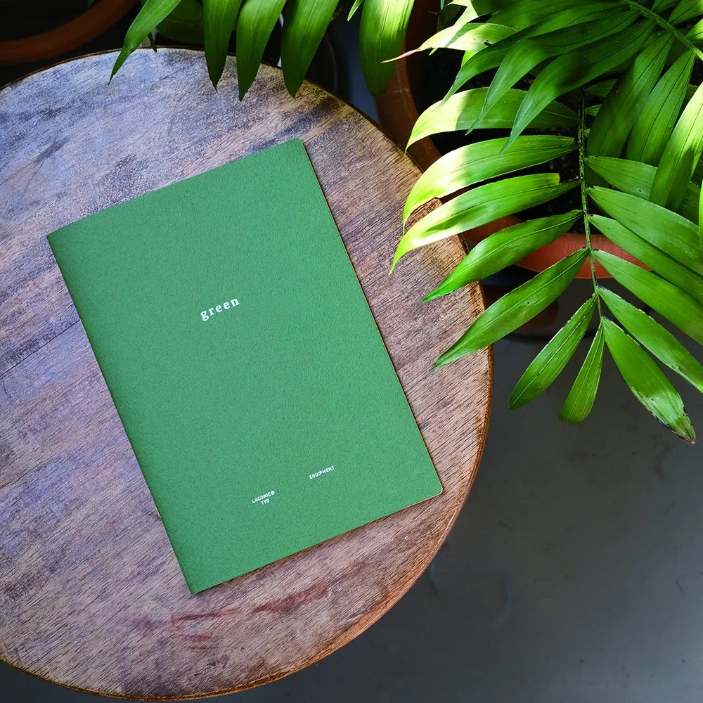 Green Notebook-www.Japan-Best.net-Japan-Best.net