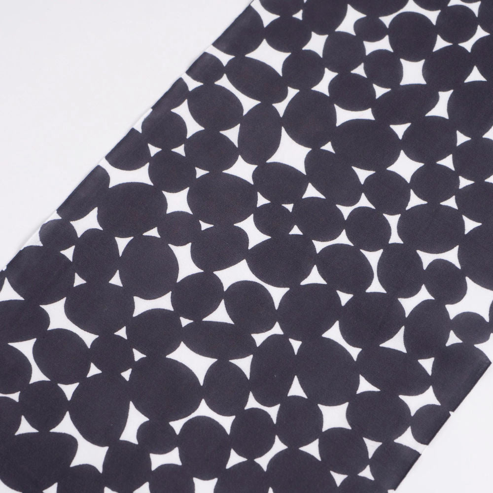 Hand-dyed Tenugui - Stones Maru-Ishi-www.Japan-Best.net-Japan-Best.net