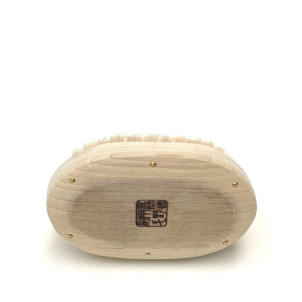 Handmade Body Brush-Japan-Best.net-Soft Oval Body Brush-Japan-Best.net