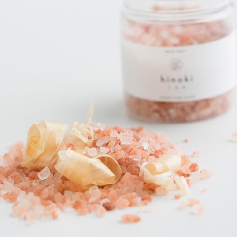 HINOKI LAB Hinoki Bath Salt Pink Wood 300g-Japan-Best.net-Japan-Best.net