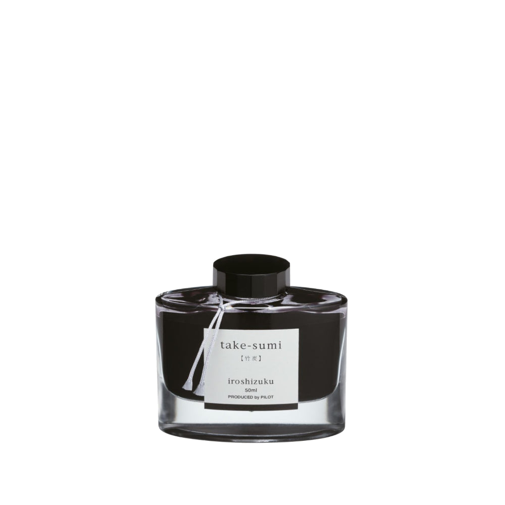 Iroshizuku Bottled Ink - Black & Blue : 50ml-Japan-Best.net-Black Take-sumi-Japan-Best.net