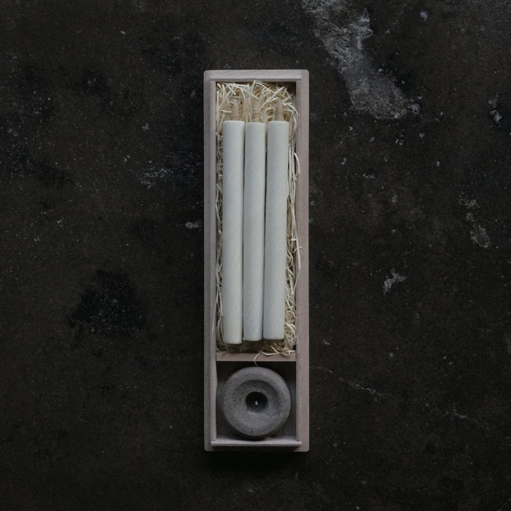 Iwato Salt "Warosoku" Candle-Warosoku Candle-Japan-Best.net-Paper Box-Japan-Best.net