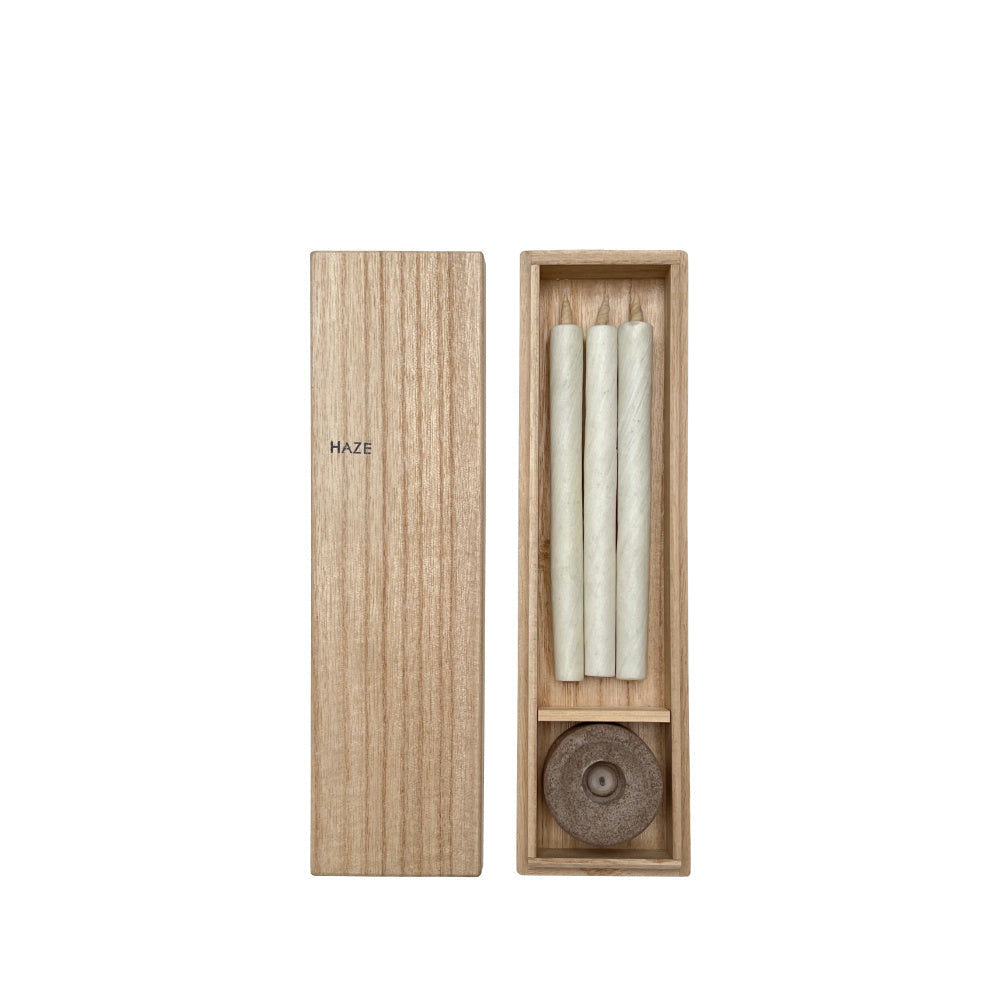 Iwato Salt "Warosoku" Candle-Warosoku Candle-Japan-Best.net-Wooden Box-Japan-Best.net