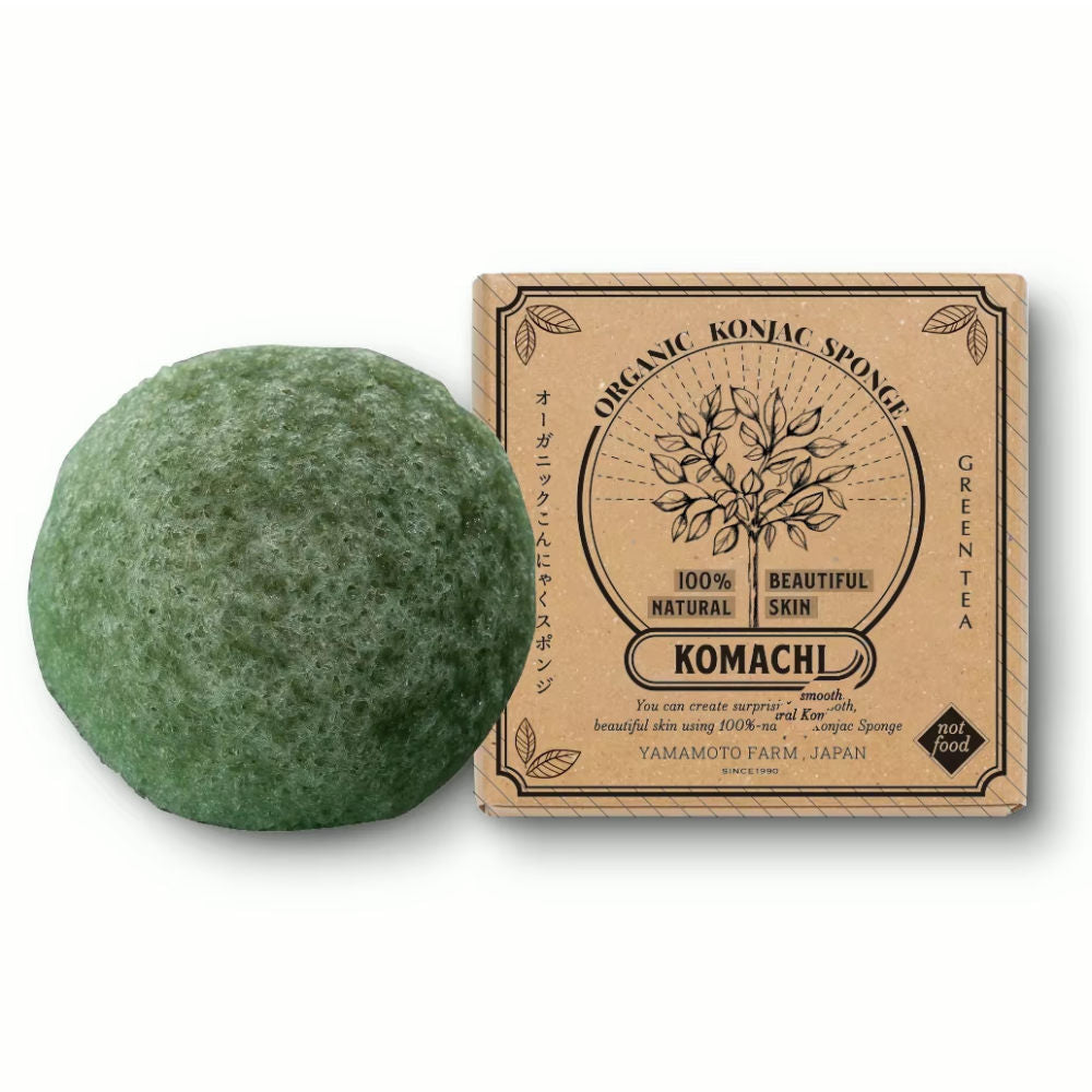 Konjac Sponge-www.Japan-Best.net-Green Tea-Japan-Best.net