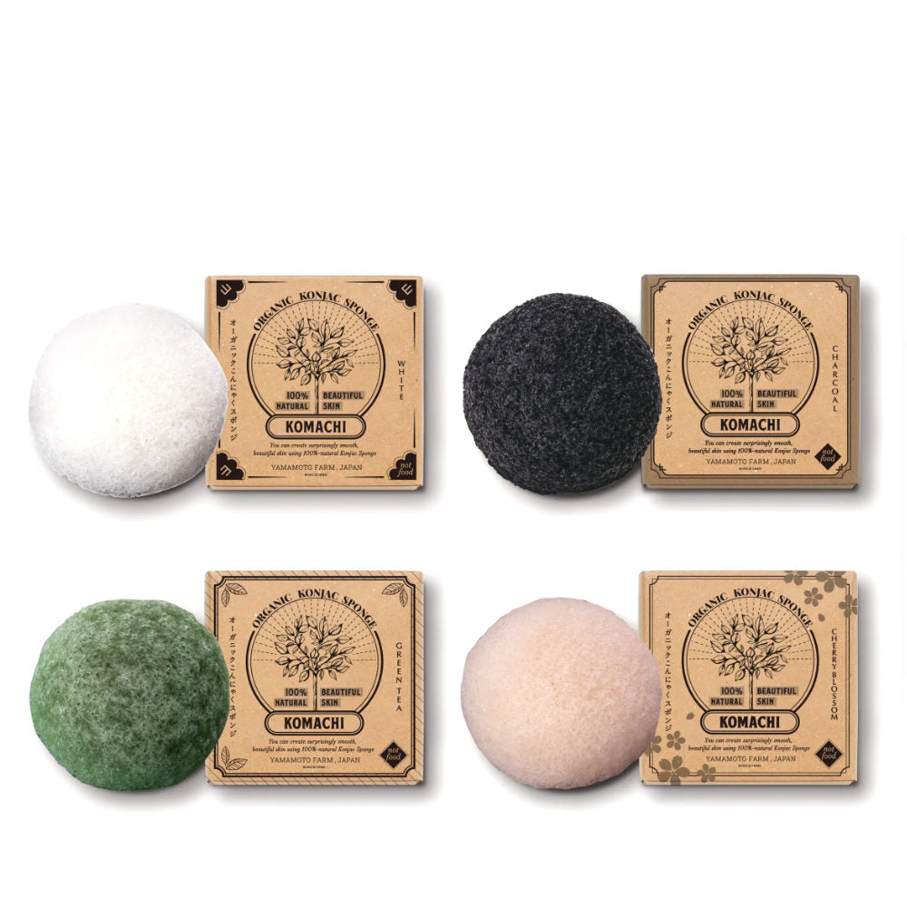 Konjac Sponge-www.Japan-Best.net-White-Japan-Best.net