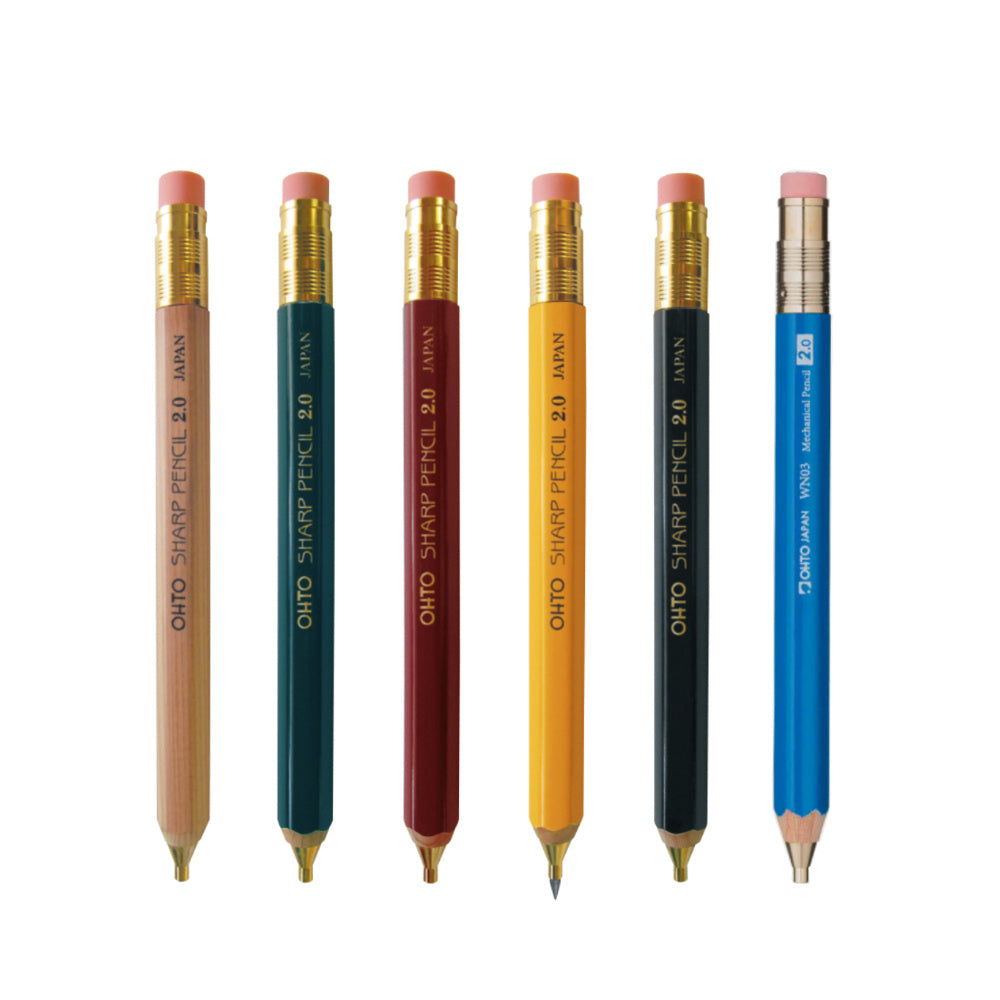 Large Mechanical Pencil 2.0-Japan-Best.net-Natural Pencil-Japan-Best.net