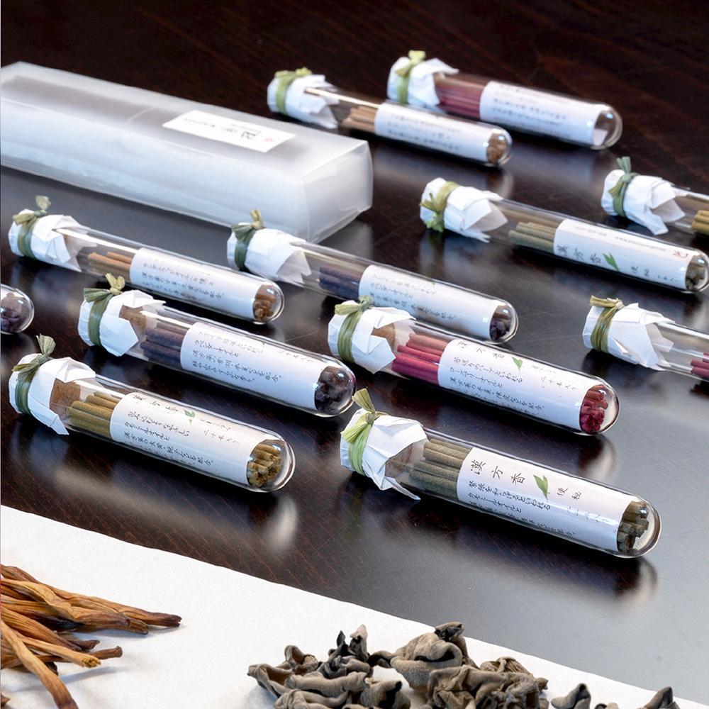 YOU YOU ANG Glass Tube Incense "Agarwood 沈香"-Japan-Best.net-Japan-Best.net