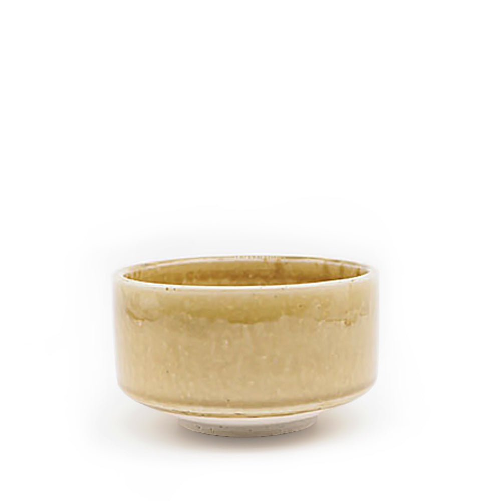 Minoware Matcha Bowl-www.Japan-Best.net-Kizeto - Yellow Bowl-Japan-Best.net