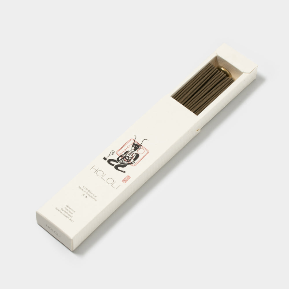 Natural Incense β Geranium, Patcholi, Sandalwood, Green tea-www.Japan-Best.net-Japan-Best.net