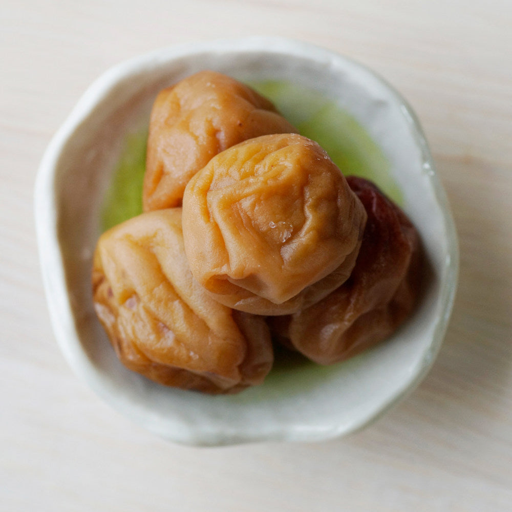 Organic Umeboshi - Pickled Plums - Temporary April 2023-www.Japan-Best.net-Lightly Salted Umeboshi-Japan-Best.net