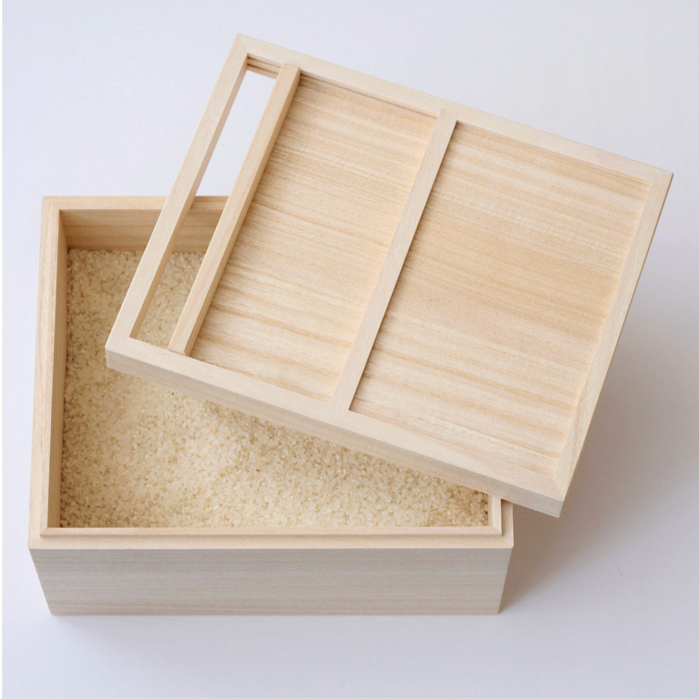 Paulownia Rice Bin-Japan-Best.net-5 kg rice-Japan-Best.net