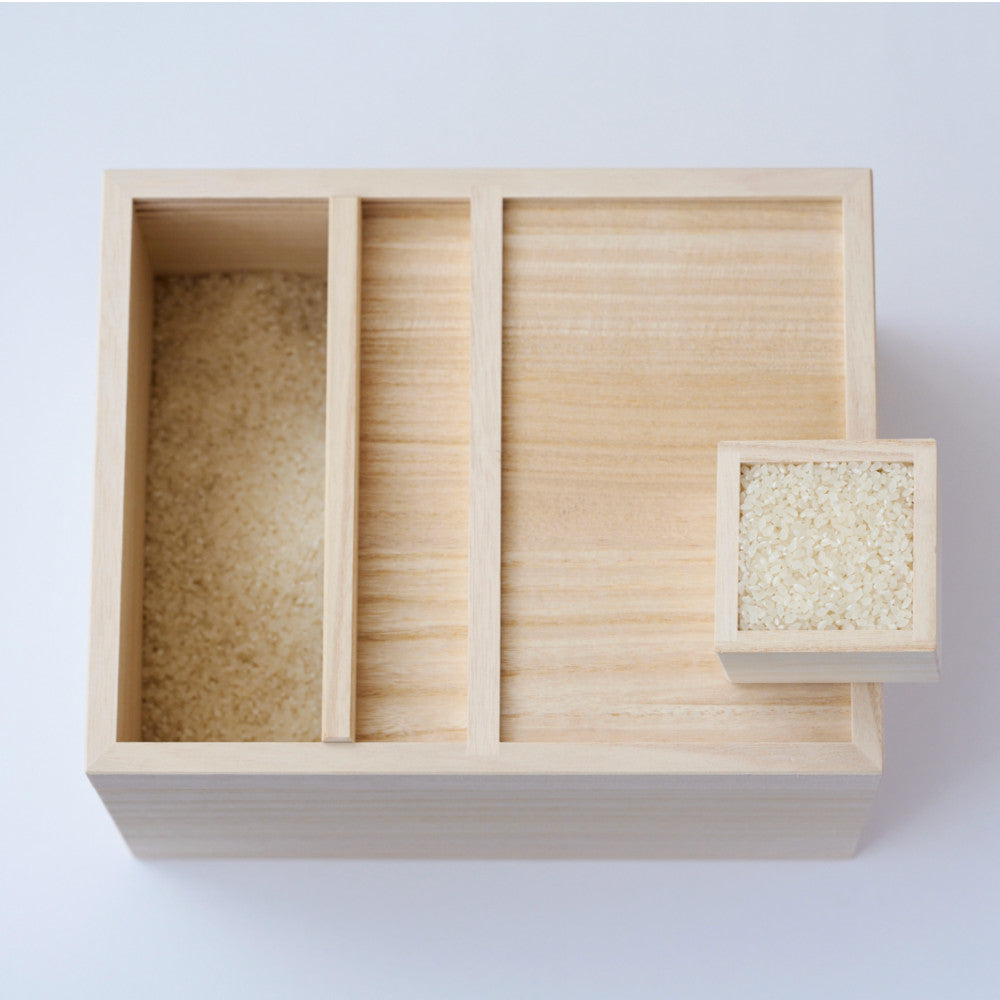 Paulownia Rice Bin-Japan-Best.net-5 kg rice-Japan-Best.net