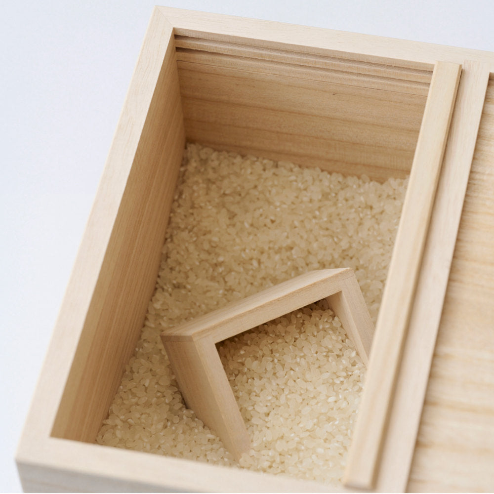 Paulownia Rice Bin-Japan-Best.net-5 kg rice-Japan-Best.net