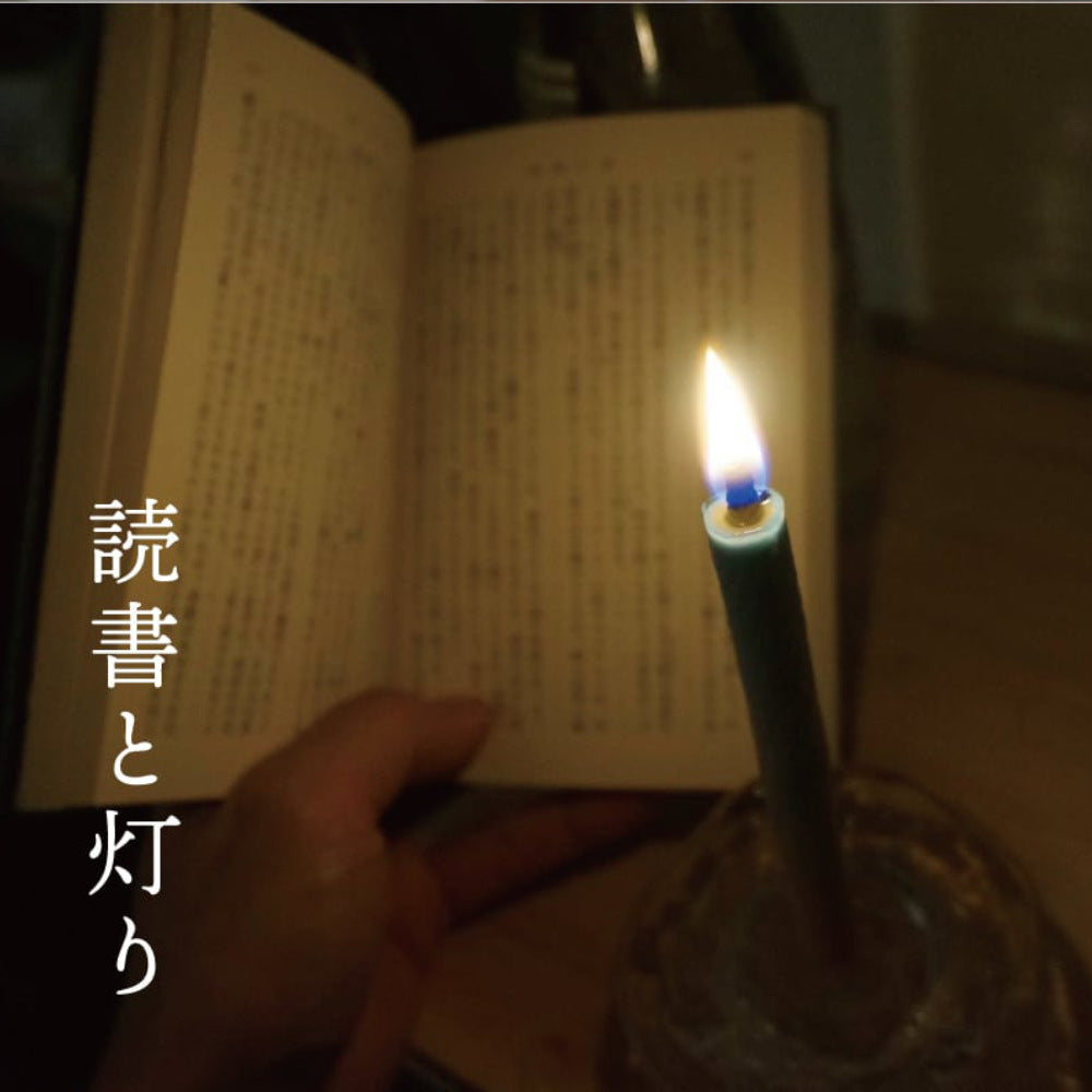 Purifying Japanese Candle and Palo Santo Paulownia Box Set-Warosoku Candle-Japan-Best.net-Japan-Best.net