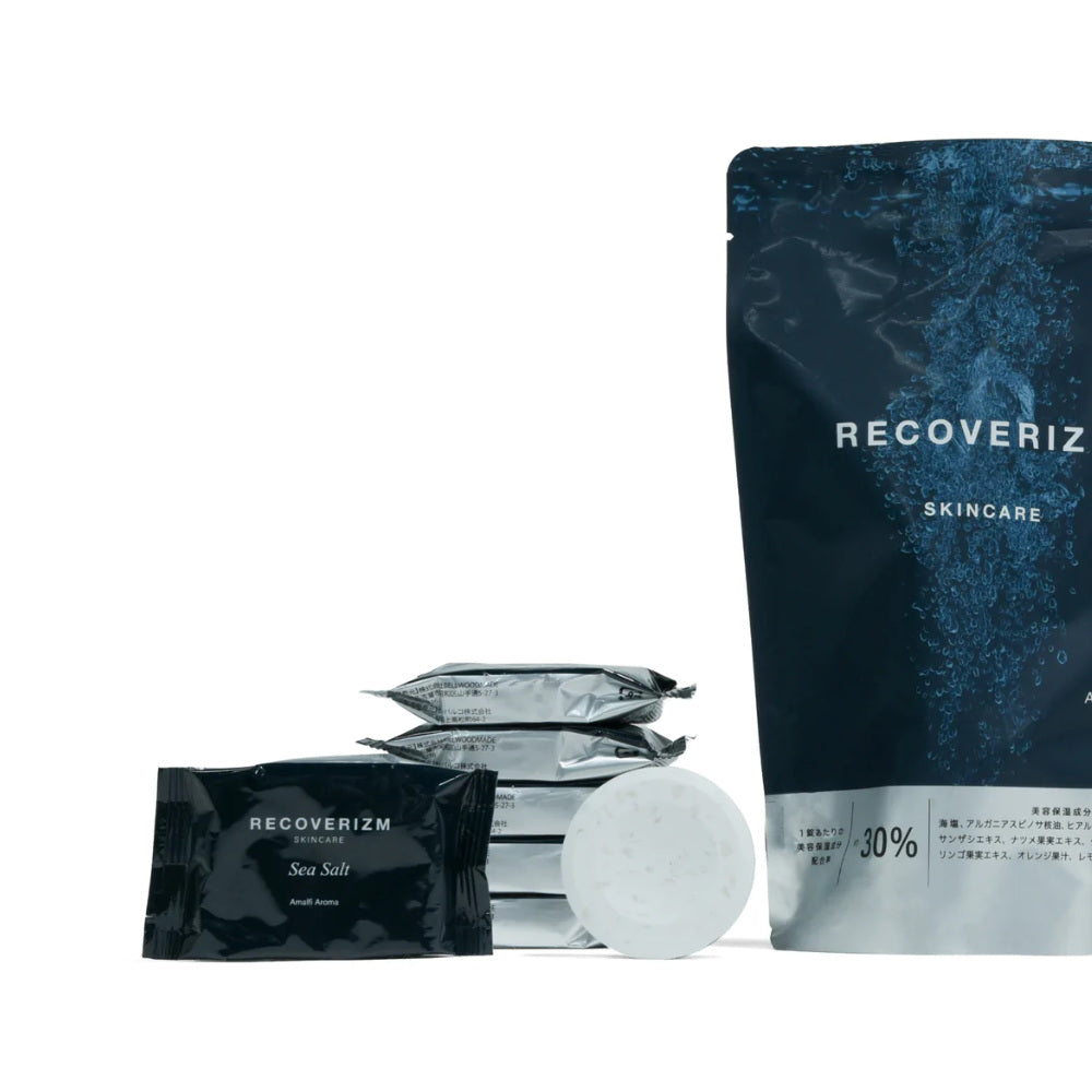 Recoverizm Bath Bombs - Skin Care and Recovery - 1 or 7 baths-Japan-Best.net-SKINCARE Amalfi-7 baths-Japan-Best.net