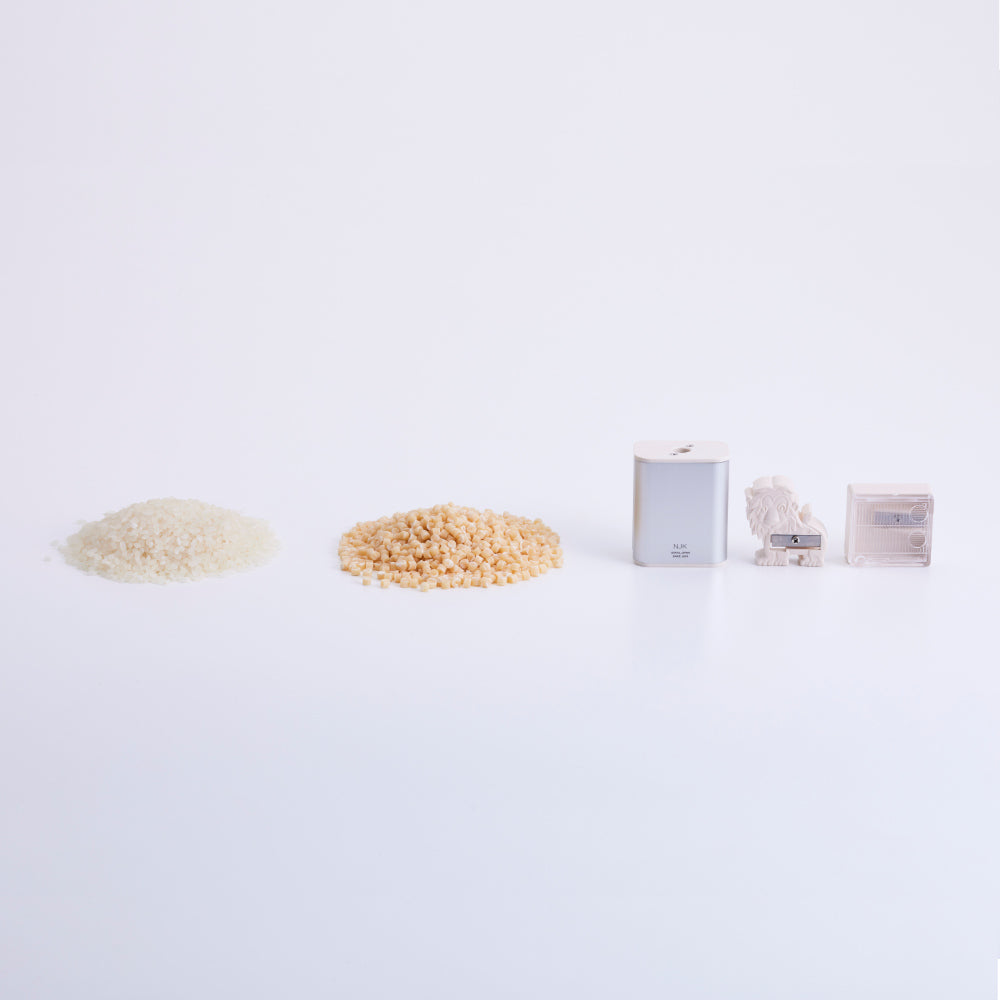 Rice Resin Pencil Sharpener-Japan-Best.net-Ivory-Microwave Oven-Japan-Best.net