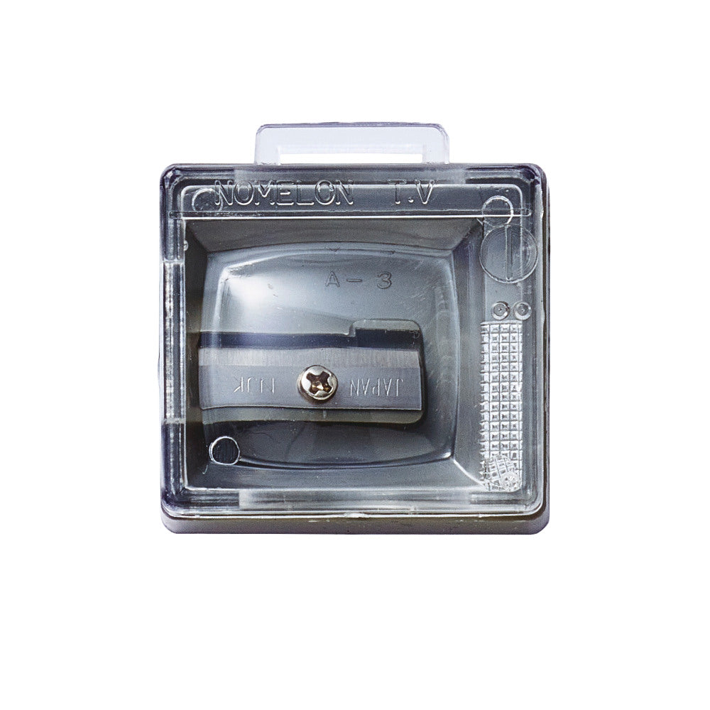 Rice Resin Pencil Sharpener-Japan-Best.net-Khaki-TV-Japan-Best.net