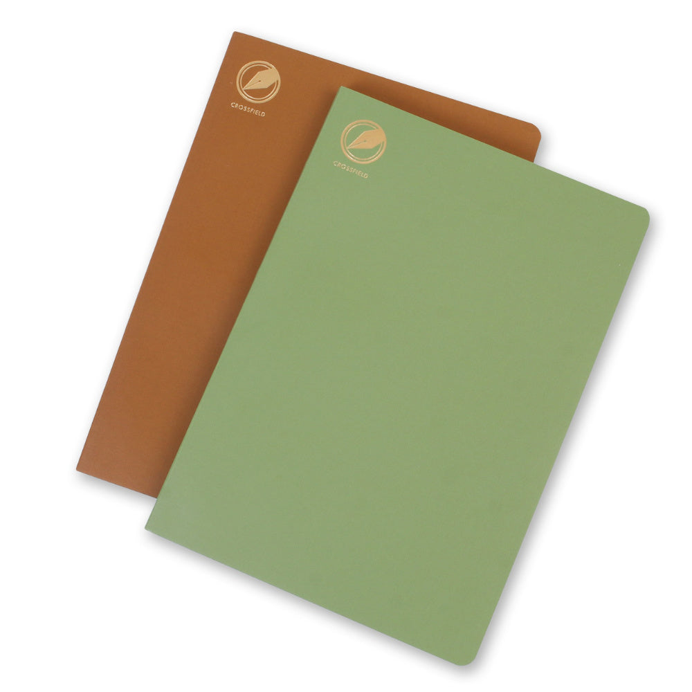 Seven Seas Crossfield - Fountain Pen Notebook-Japan-Best.net-Orange-Japan-Best.net