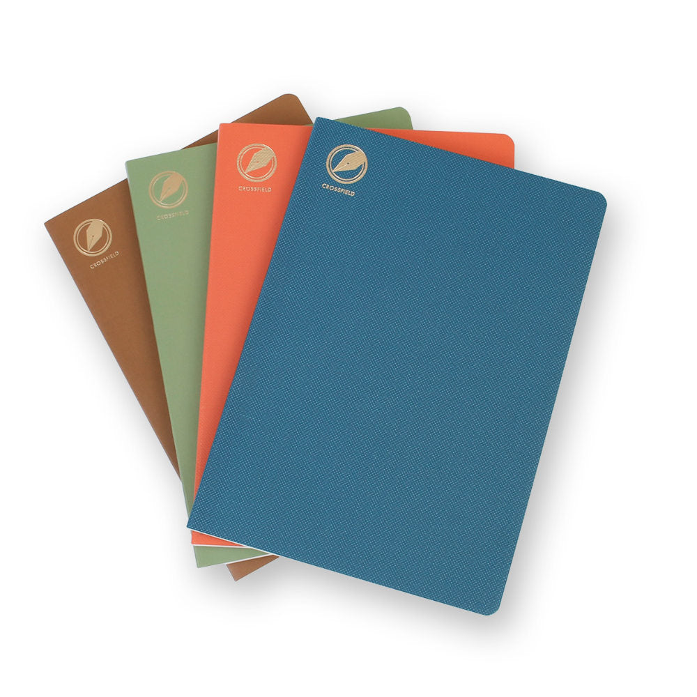 Seven Seas Crossfield - Fountain Pen Notebook-Japan-Best.net-Orange-Japan-Best.net