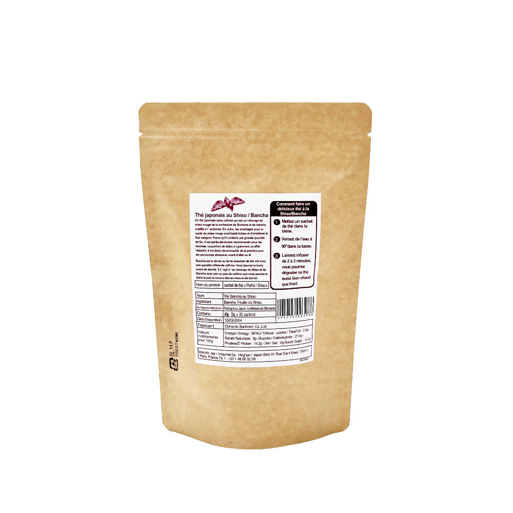 Shiso Bancha - Tea Pack type-www.Japan-Best.net-Japan-Best.net