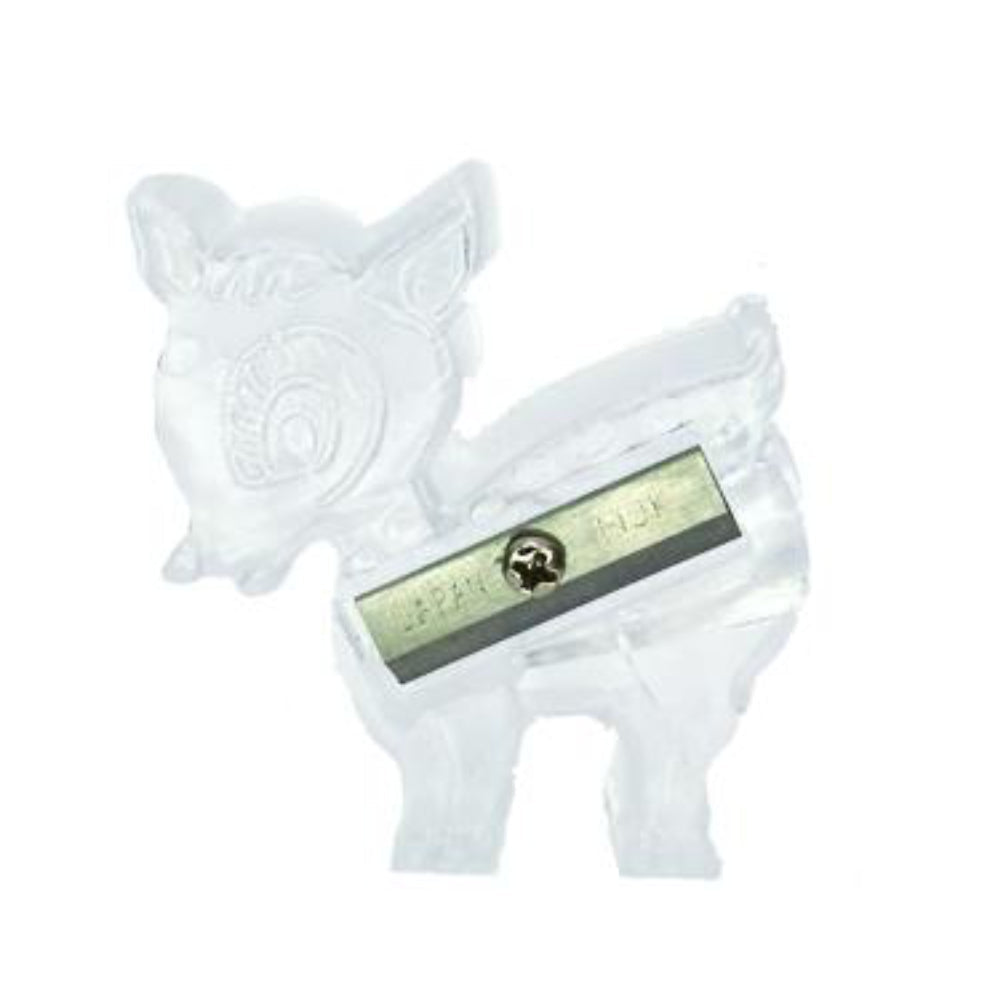 Showa Colours Animal Pencil Sharpener-Japan-Best.net-Fawn-Clear-Japan-Best.net