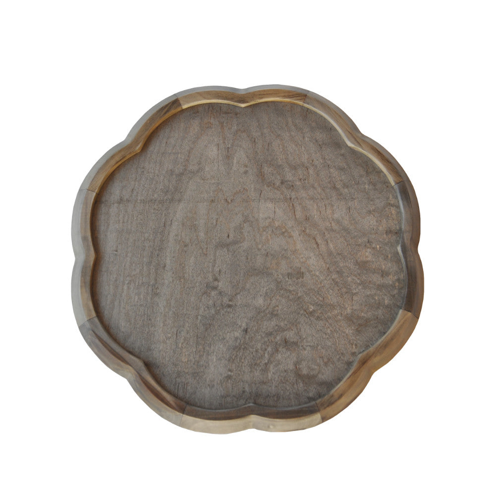 Silver Flower Tray-Japan-Best.net-Japan-Best.net