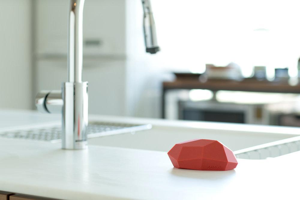 SUUU Ishi Sponge "Black"-Japan-Best.net