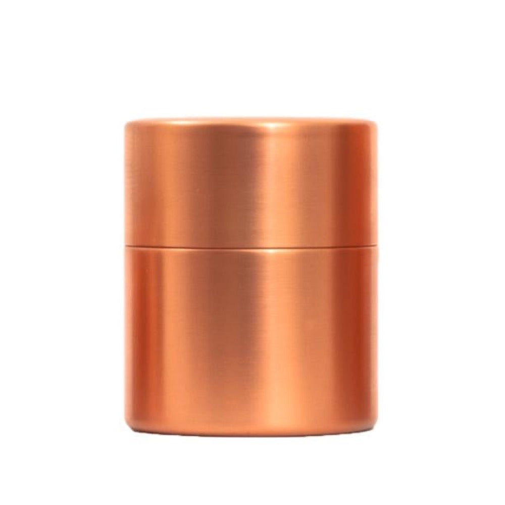 AZMAYA Copper Tea Canister 3 Sizes-Japan-Best.net-Medium-Japan-Best.net