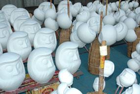 DARUMA Unpainted XLarge 12cm-Japan-Best.net