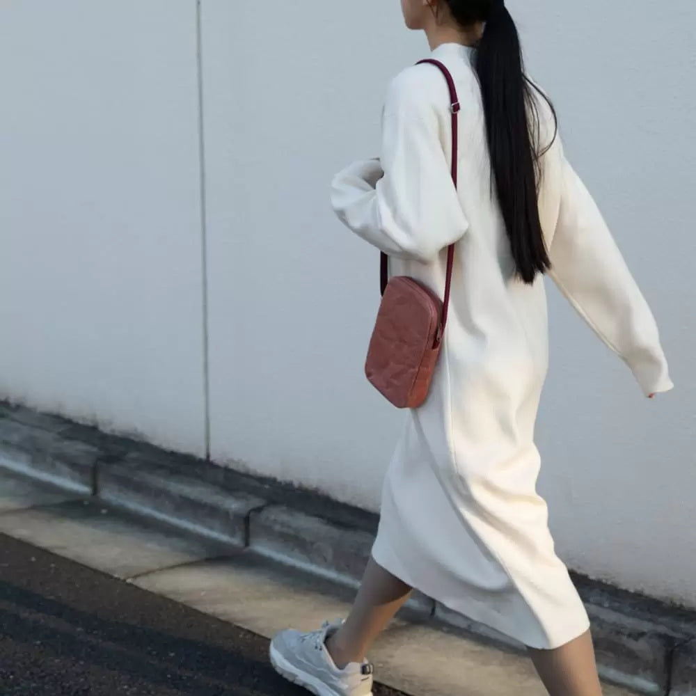 Washi Square Pochette-www.Japan-Best.net-Black Washi-Japan-Best.net