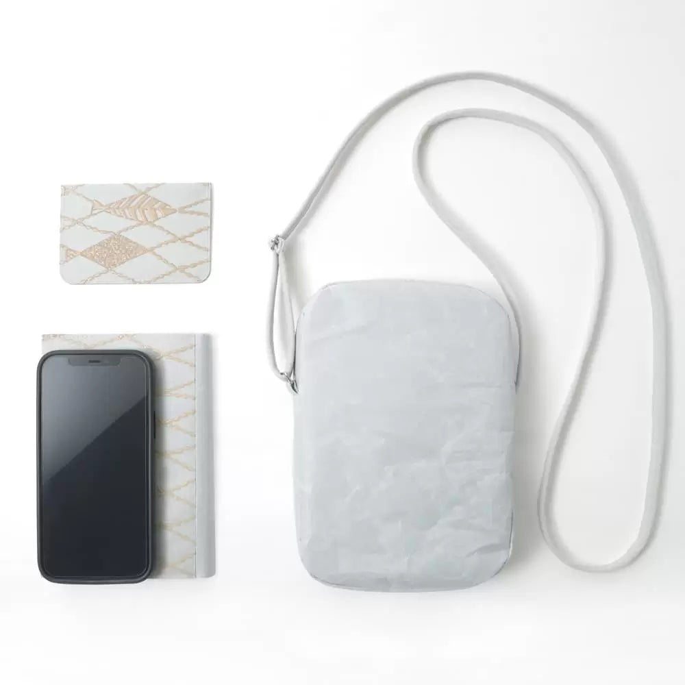 Washi Square Pochette-www.Japan-Best.net-Black Washi-Japan-Best.net