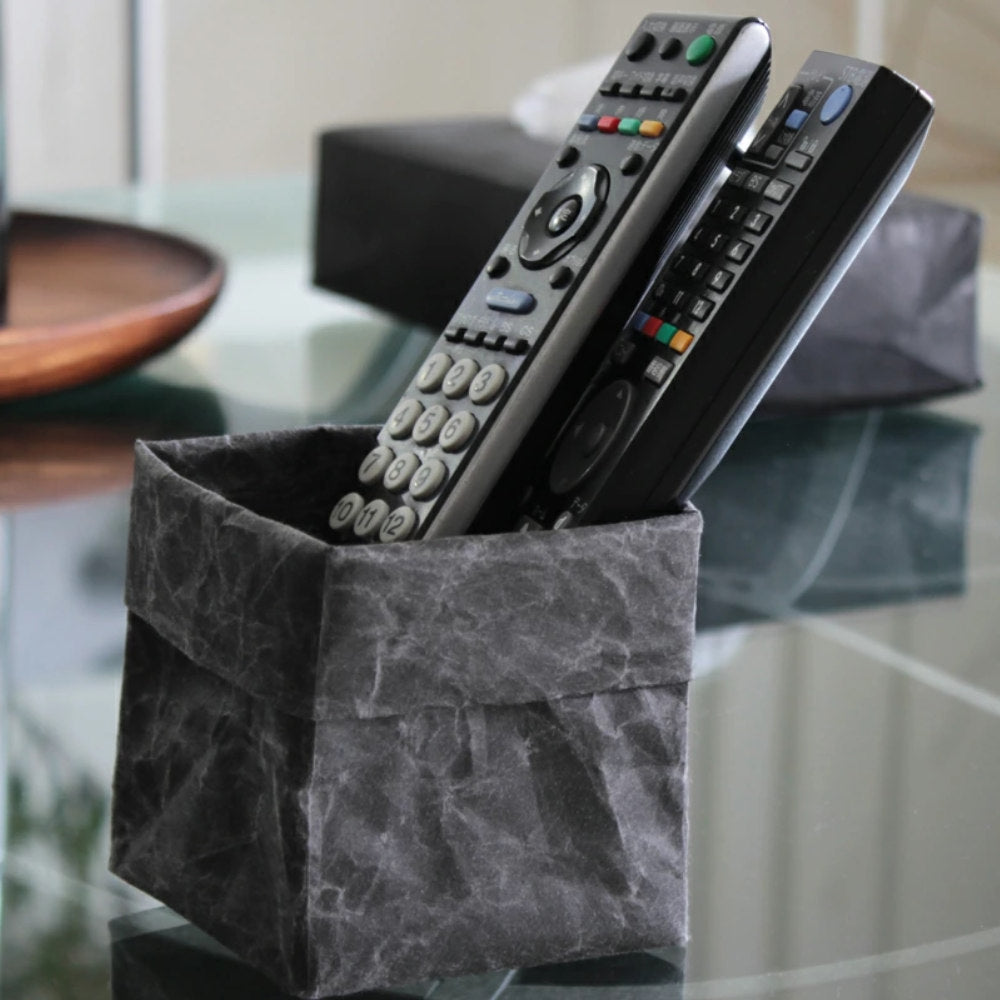 Washi Storage Box - Small-Japan-Best.net-Black Washi-9 x 9 cm-Japan-Best.net