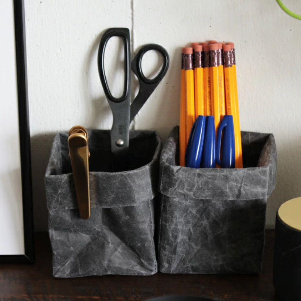 Washi Storage Box - Small-Japan-Best.net-Black Washi-9 x 9 cm-Japan-Best.net