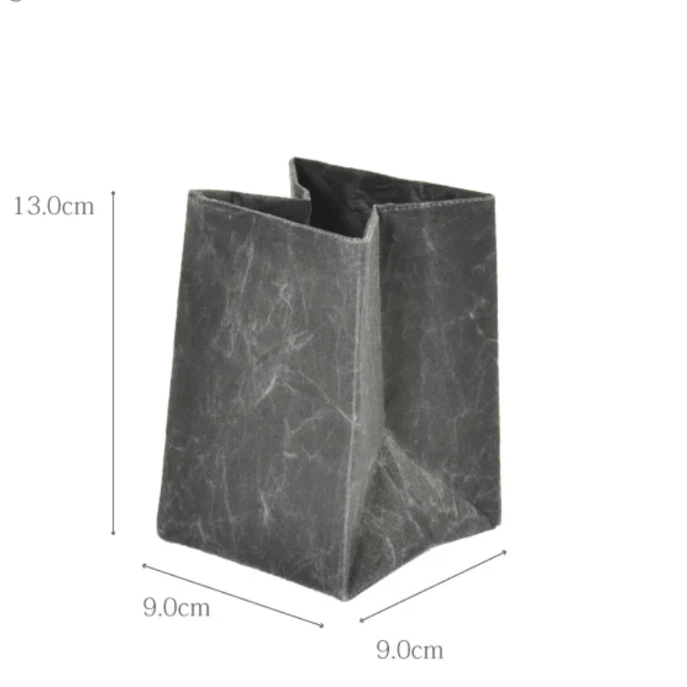 Washi Storage Box - Small-Japan-Best.net-Black Washi-9 x 9 cm-Japan-Best.net