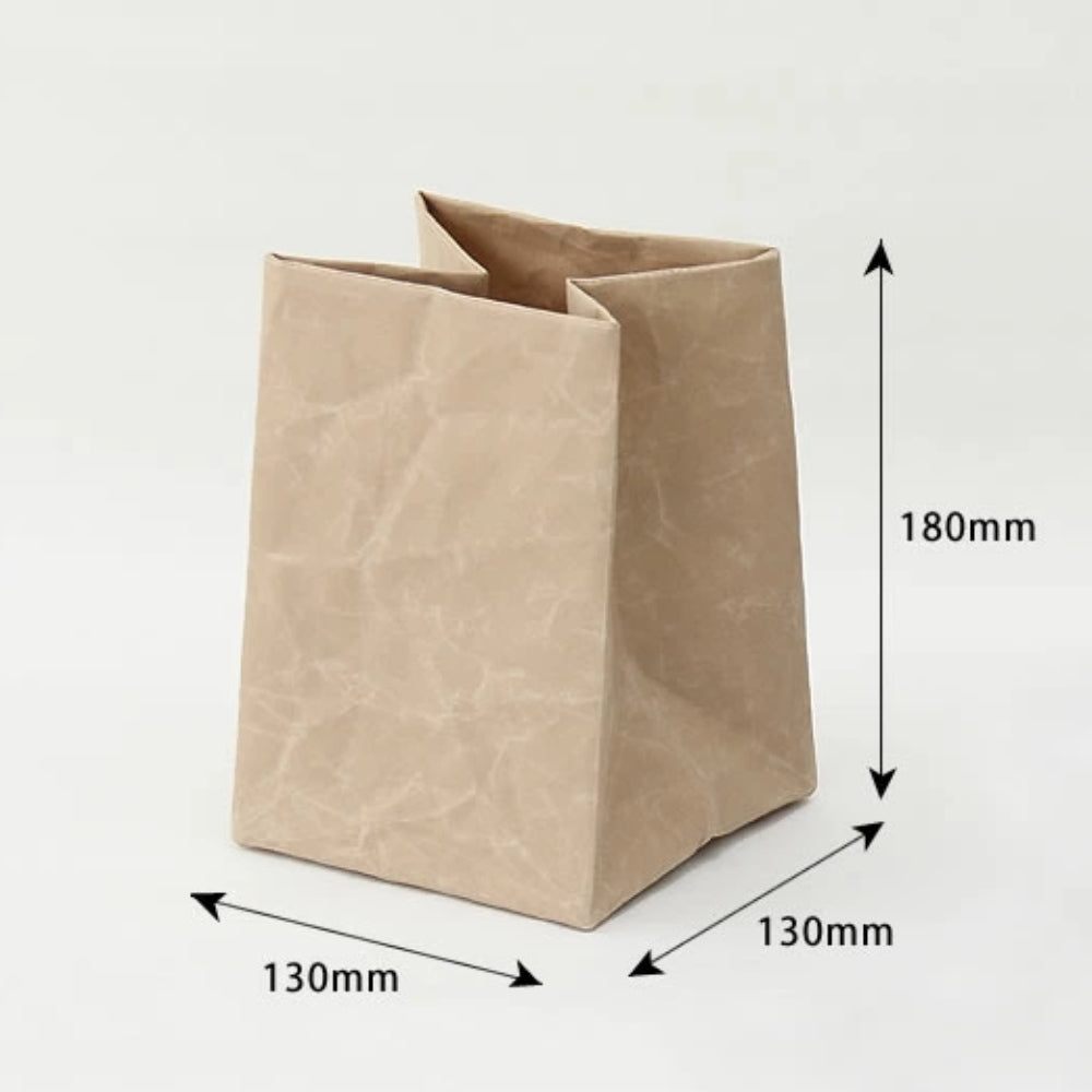 Washi Storage Box - Small-Japan-Best.net-Brown Washi-13 x 13 cm-Japan-Best.net