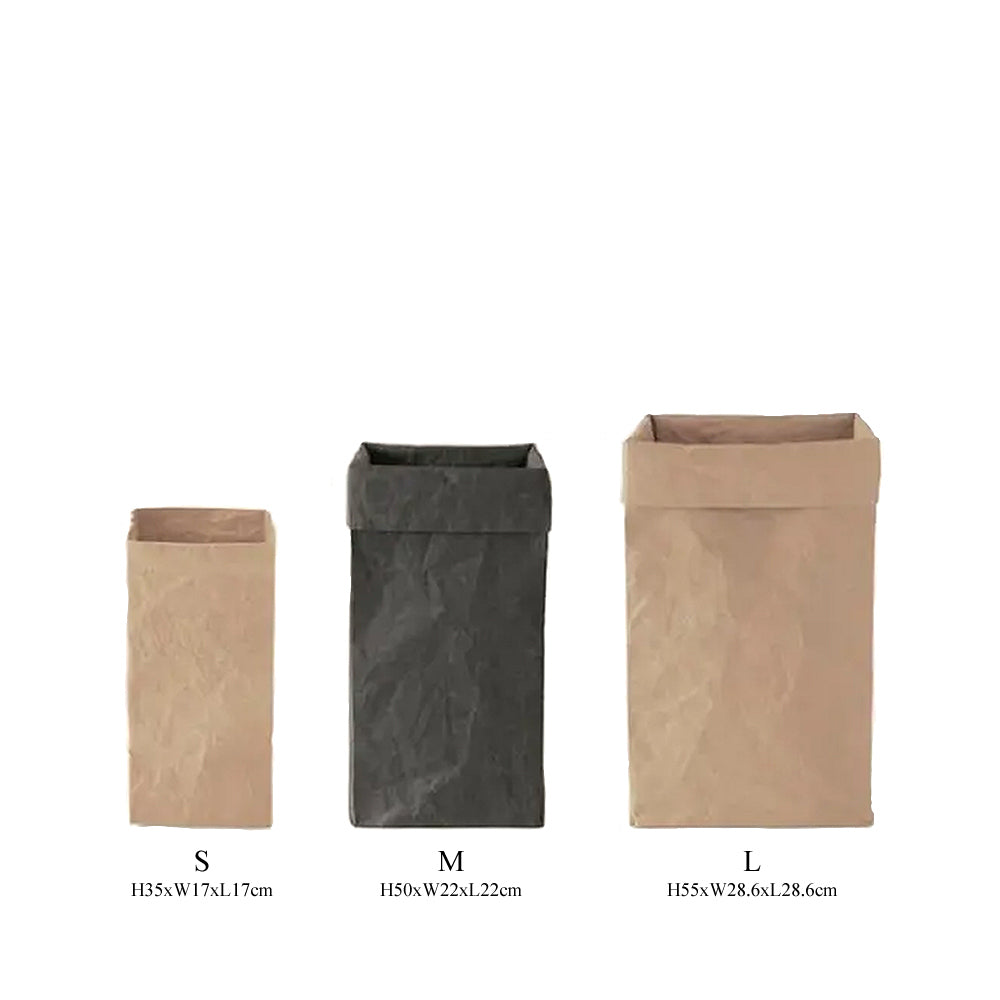 Washi Storage Box - Tall-Japan-Best.net-Black Washi-Small-Japan-Best.net